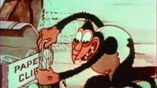 The Cobweb Hotel 1936 Fleischer Studios Color Classics Short Cartoon [upl. by Lad]