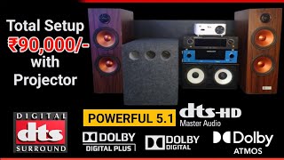 DOLBY DIGITAL 51 DTS 51 SURROUND SOUND WITH HDMI OPTICAL BLUETOOTH BHOPAL CALL ME 8602789262 [upl. by Palmira174]