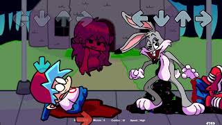 Friday Night Funkin  Pibby Corrupted Bugs Bunny Vs BF and GF Fighting Mod [upl. by Lanahtan]