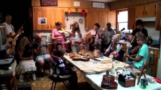 The Violet Hensley Family Band playing quotFaded Lovequot [upl. by Eimmot]