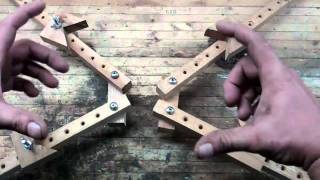 Home made tools Oak frame clamps [upl. by Harima]