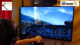 TrackIR Alternative Full System Gaming Head Tracking IR Clips free track Freetrack MS FSX [upl. by Zap]