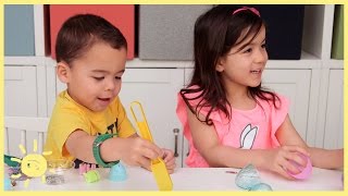 PLAY  Reuse Plastic Eggs 3 Ways [upl. by Prevot812]