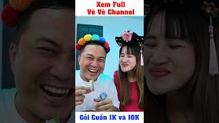 Thử Thách Làm Gỏi Cuốn Mini  Gỏi Cuốn 1K vevetravel veve goicuon [upl. by Ojeibbob]