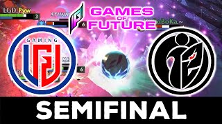 SEMIFINAL CARRY GYRO vs NAGA  LGD GAMING vs G2IG  GAMES OF FUTURE 2024 DOTA 2 [upl. by Venola]