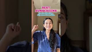 Best Sunscreens For Oily Combination Acne Prone Skin PART 1 budgetfriendly [upl. by Zertnom158]