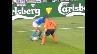 Paolo Maldini Vs Marc Overmars EURO 2000 [upl. by Willtrude]