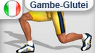 Come fare gambe e glutei  Esercizio Affondi inversi [upl. by Vince]