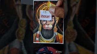 My best drawings in 1 vs 15 hours 🔥 shorts art drawing [upl. by Ahsakal]