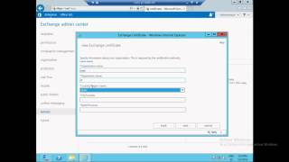 Solicitar e instalar certificado en Exchange Español [upl. by Rurik]