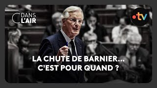 La chute de Barnier… Cest pour quand   C dans l’air  21112024 [upl. by Wiley]