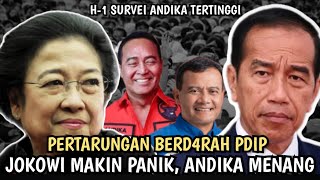 JOKOWI PANIK PERTARUNGAN BERDAR4H PDIP MENANGKAN ANDIKA DI HARI TERAKHIR [upl. by Janna]