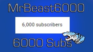 MrBeast6000Subs [upl. by Ardnas]