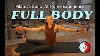 Full Body Pilates Flow  A Pilates Sculpt and Tone Workout [upl. by Amimej]