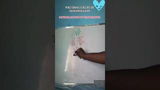 Racionalização do denominador Rationalization of the denominator shortsdicasmatemática mathtips [upl. by Euqinu]