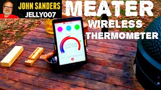 PRIME RIB amp Big Green Egg FLARE UP BURP amp how to use MEATER PLUS WIRELESS SMART THERMOMETER [upl. by Kattie]