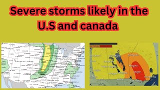 Severe weather in parts of the US and Canada today September 19th 2024 [upl. by Chuah]