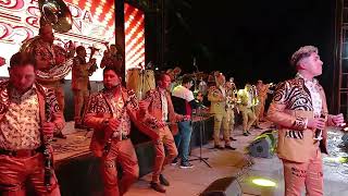 banda San Miguel jacinto cenobio en cierre de fiestas Plaza de Toros jocotepec jalisco 22 ene 24 [upl. by Anawat]