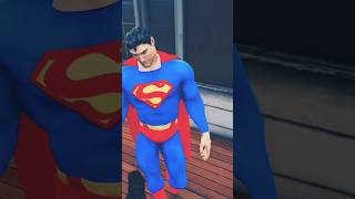 ICEWOLF Hangs Supermans House on A Tree in GTA 5 😱 shorts [upl. by Ilajna947]