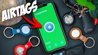 Apple AirTags 4 Pack Unboxing Setup amp First Impression NEVER Lose Your Things 💡  Raymond Strazdas [upl. by Basilio]