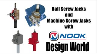 Surprising differences between ball screw jacks and machine screw jacks [upl. by Terzas633]