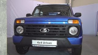 Lada Niva 4x4 Urban 2018 Exterior and Interior [upl. by Enylekcaj]