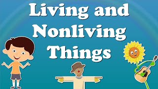 Living and nonliving things  Practice of finding living things  Educational video for kids [upl. by Eittol915]