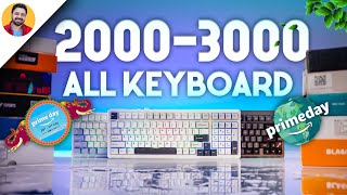 Top 10 Best Gaming Keyboard under 2000 amp 3000 of 2024  Best Gaming keyboards of Prime Day Sale 2024 [upl. by Nageek321]