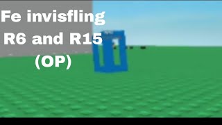 Roblox Fe Script Showcase  Fe invisfling R6 and R15 OP Fluxus and Hydrogen [upl. by Ecinahs680]