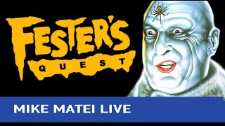 Festers Quest First Playthrough NES Mike Matei Live [upl. by Nolyad780]