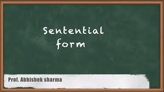 Sentential Forms In Compiler Design  GATE Preparation [upl. by Wright]