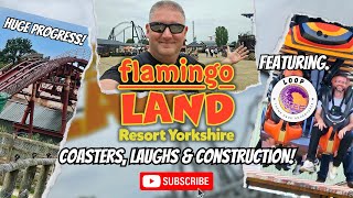 Flamingo Land Resort VLOG June 2024  Feat Loop  Theme Park Adventures [upl. by Ocko]