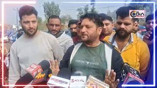 Erickshaw drivers on protest in Rajouri [upl. by Shina500]