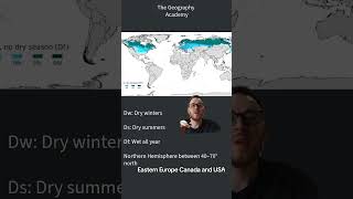 Climate zones  continental  alevel geography igcse geography geography tutor climate map [upl. by Ardith]