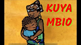 Kuya mbio  Comptine africaine avec paroles [upl. by Enimassej672]