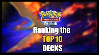 Ranking the TOP 10 decks in Pokémon TCG Pocket  Tier list time [upl. by Gnet]