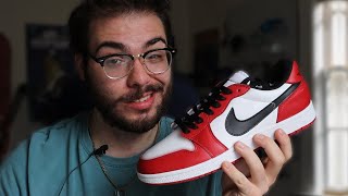 Unboxing the 1985 Chicago Air Jordan 1 Low  Review amp OnFeet [upl. by Anivas]