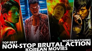 Top 5 Best Korean Non Stop Action Movies videoviralvideo movie  Movieslover [upl. by Samot]