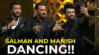 Salman aur Manish ka dance in IIFA 2024  IIFA AWARDS [upl. by Adnolahs]