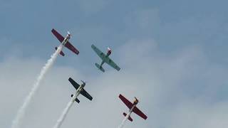 Dutch Thunder Yaks Oostwold Airshow 2019 [upl. by Lemmie]