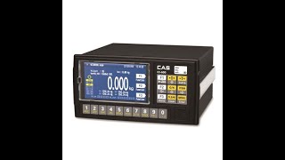 CAS CI600 II CALIBRATION II SETUP II USB OUTPUT II HIỆU CHUẨN [upl. by Eilliw581]