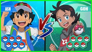 Pokemon Battle Pedia Ash Vs Goh [upl. by Aihsit550]