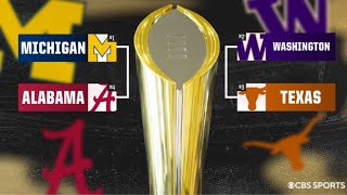 College Football Playoff Predictions [upl. by Phira]