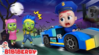 Police Chase Zombies  Funny Police Song For Kids  Bibiberry Nursery Rhymes amp Kids Songs [upl. by Geilich]