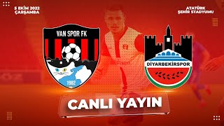 VANSPOR FK  DİYARBEKİRSPOR  5102022  CANLI [upl. by Ydnim]