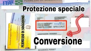 Protezione speciale si può convertire in lavoro [upl. by Cross]