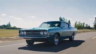 Metalworks built 1968 Ford Torino GT muscle car restoration Resto Mod classic car [upl. by Tersina]