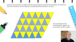 Klasa 9  Matematikë  Mozaikët e rregullt [upl. by Ambrosia]