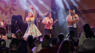 LAS CAFETERAS at Londons Sunfest 2018 [upl. by Ahseuqram]