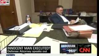 CNNs Randi Kaye Interviews Todd Willinghams Inept Unethical Lawyer David Martin [upl. by Noterb]